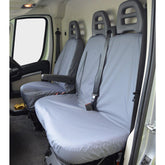 Citroen Relay Van 2006-2022 Driver Seat And Front Double Passenger - Grey